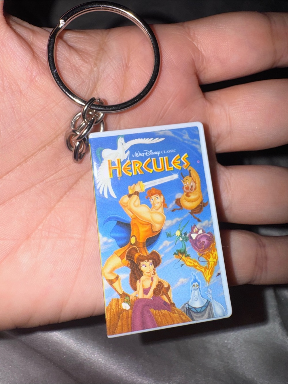 Oh My Disney VHS keychain